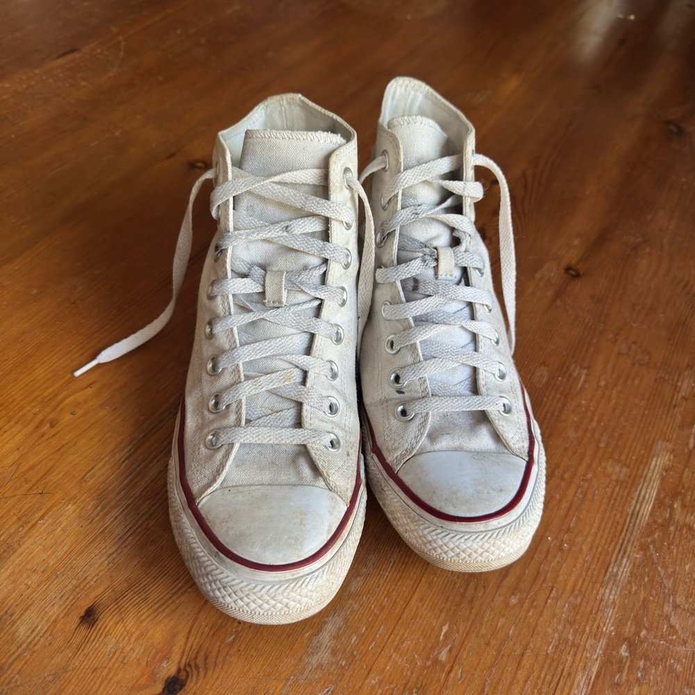 High-Top Canvas Sneakers